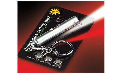 2u1 Laserpoint - LED lampa i crveni laser pokazivač, dostava besplatna