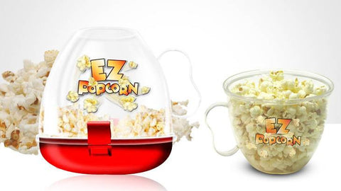 Dvije EZ Popcorn posude za kokice iz mikrovalne (pogledajte video), dostava besplatna